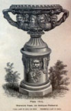 1893 J. W. MOTT IRON WORKS CATALOGUE OFFERING OF THE 'WARWICK VASE ON ANTIQUE PEDESTAL'