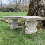 06706CurvedStoneBench8176SF