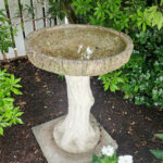 06722FauxBoisBirdbath4720BI